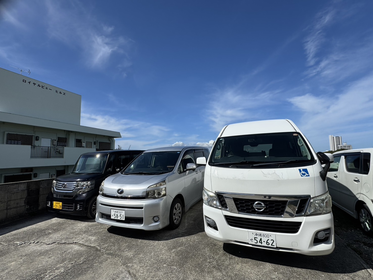 送迎車3台